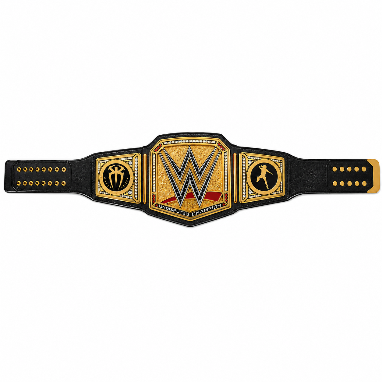 Undisputed Championship Wrestling Belt With Roman Reigns Side Plates