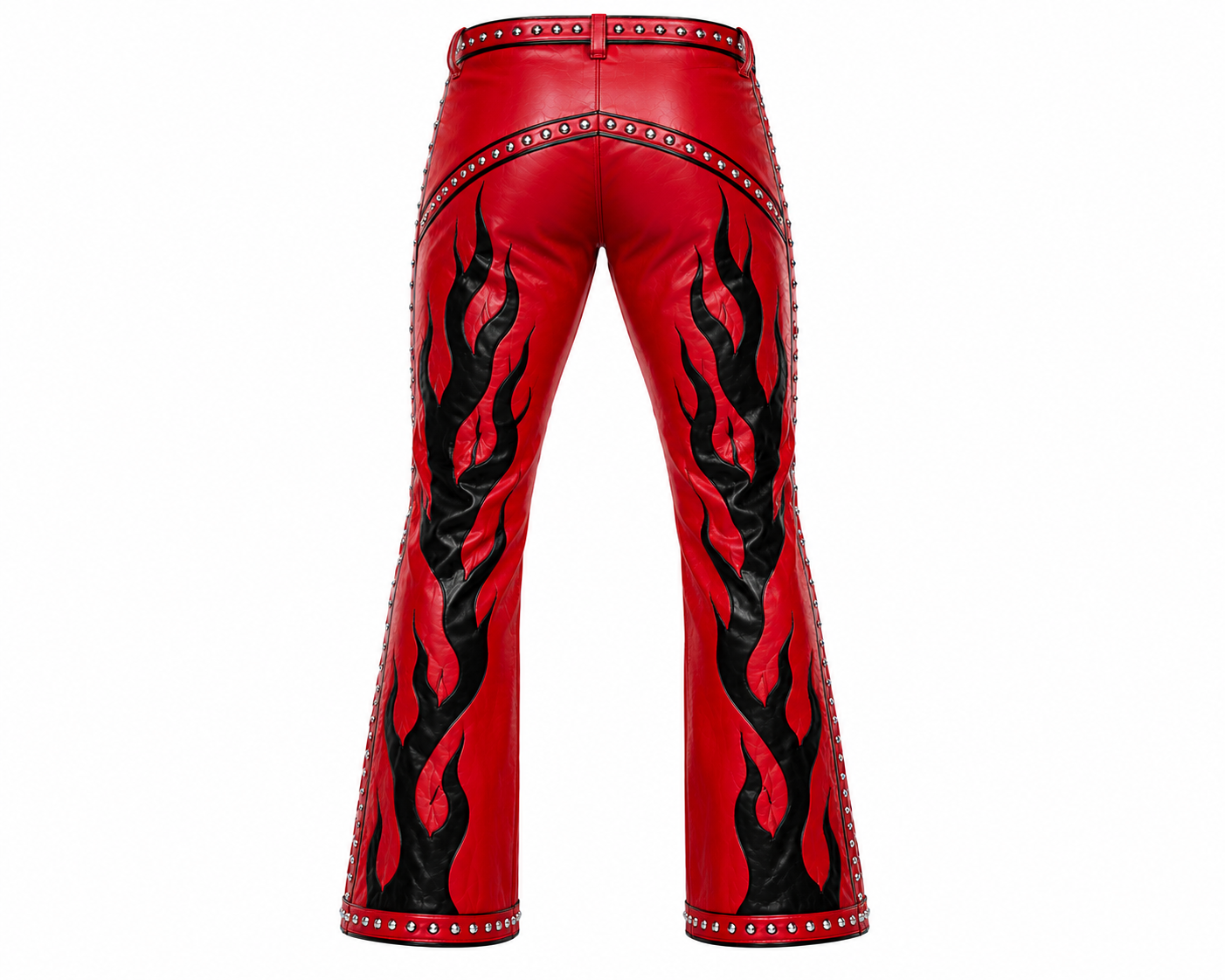 Custom Red & Black Flame Wrestling Pants – Pro Wrestling Gear