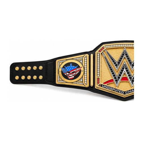Cody Rhodes Side Plates On Undisputed Championship Wrestling Belt