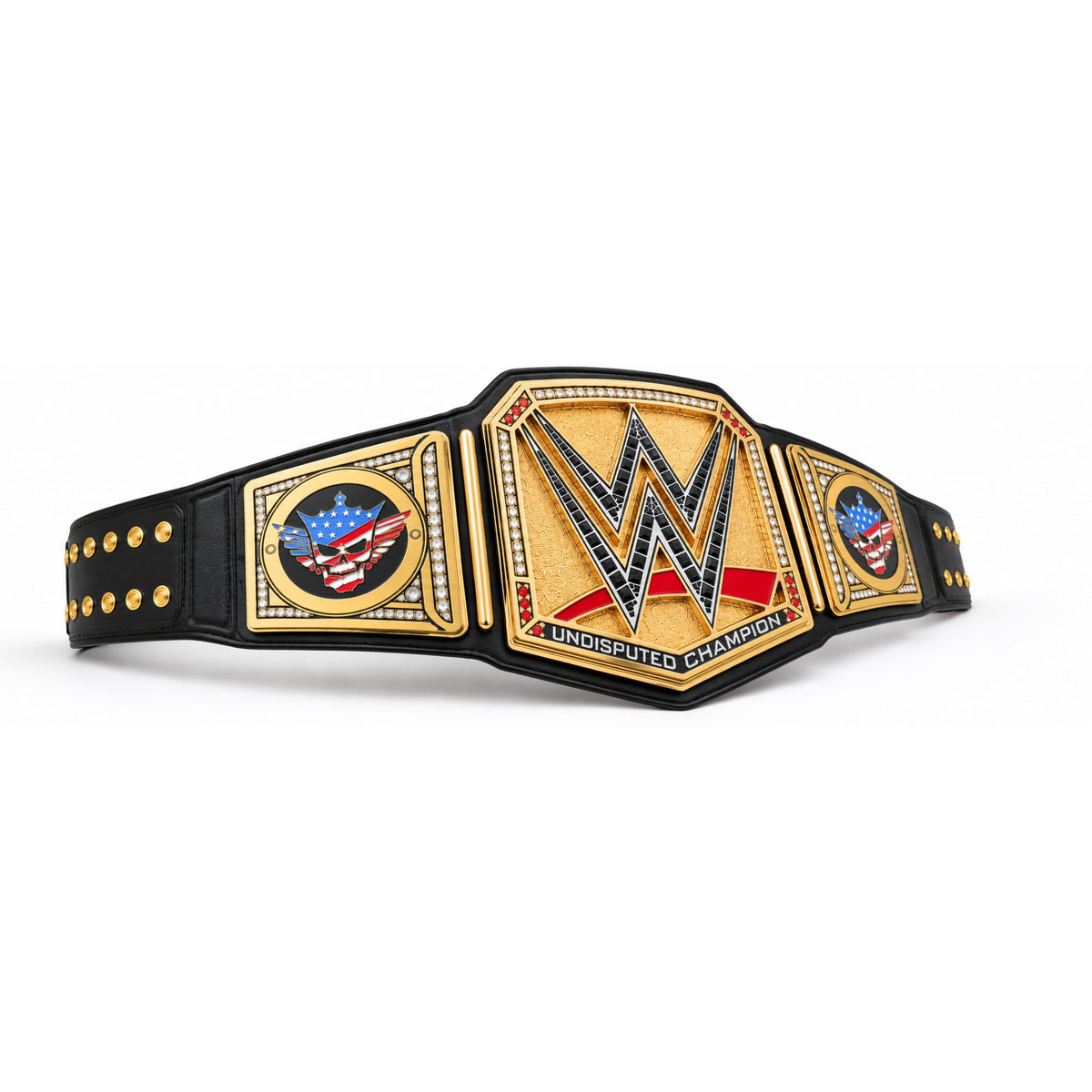 Cody Rhodes Side Plates On Undisputed Championship Wrestling Belt