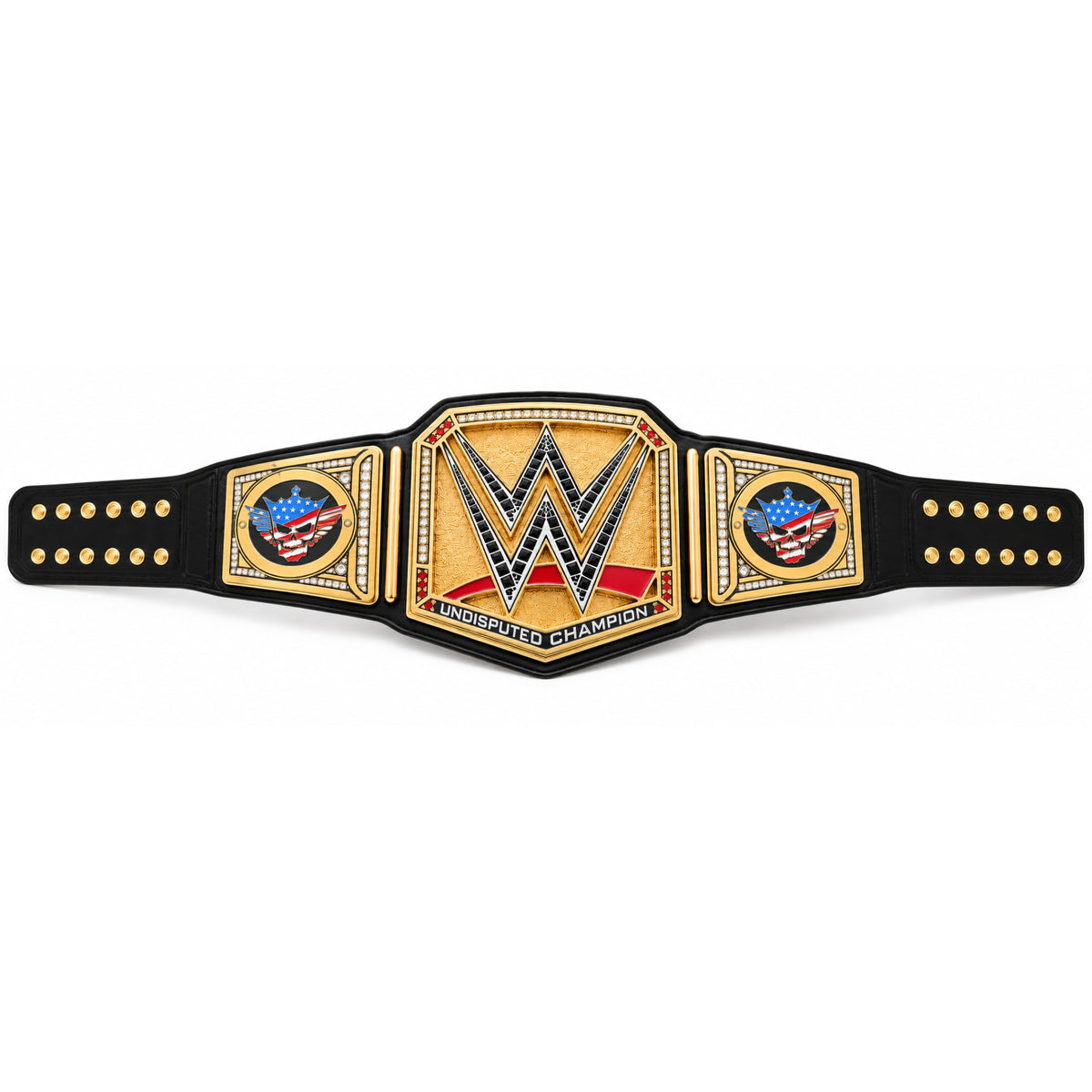 Cody Rhodes Side Plates On Undisputed Championship Wrestling Belt