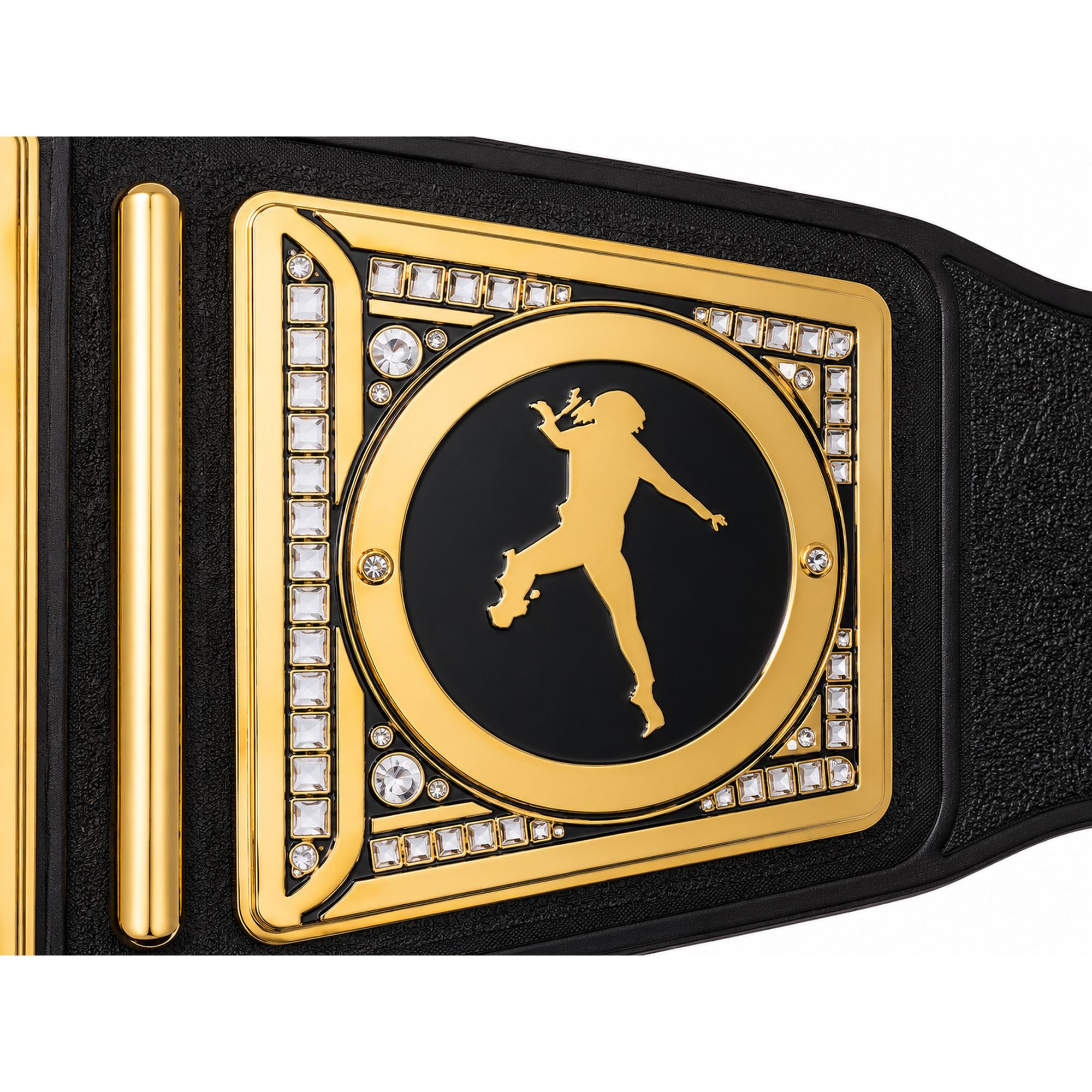 Undisputed Championship Wrestling Belt With Roman Reigns Side Plates