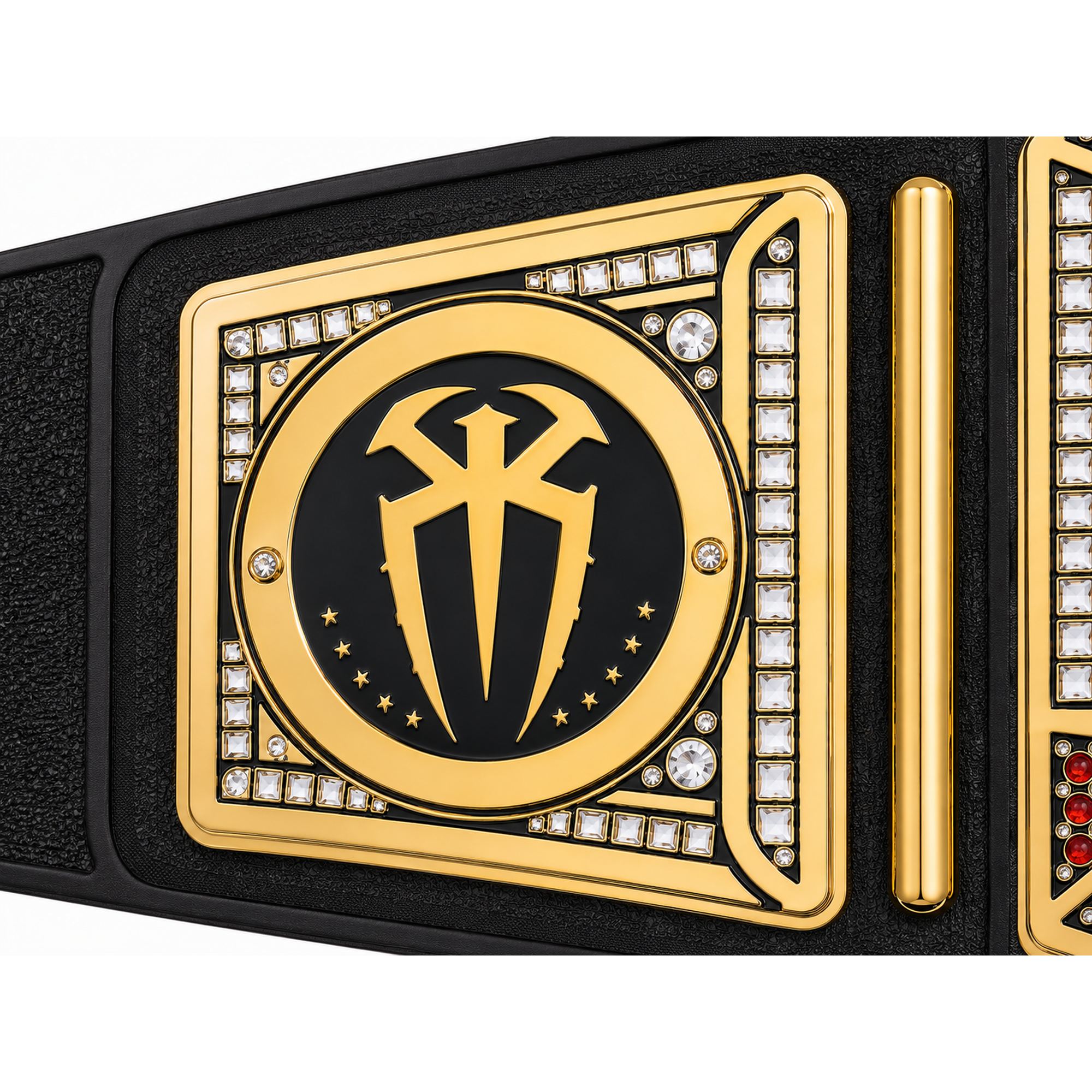 Undisputed Championship Wrestling Belt With Roman Reigns Side Plates