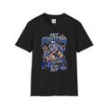 Men’s Cream Wrestling Graphic T-Shirt – Masked Lucha Inspired Streetwear Tee