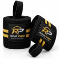 Black & Gold Wrestling Wrist Wraps – Ring Pro Training & Support Wraps